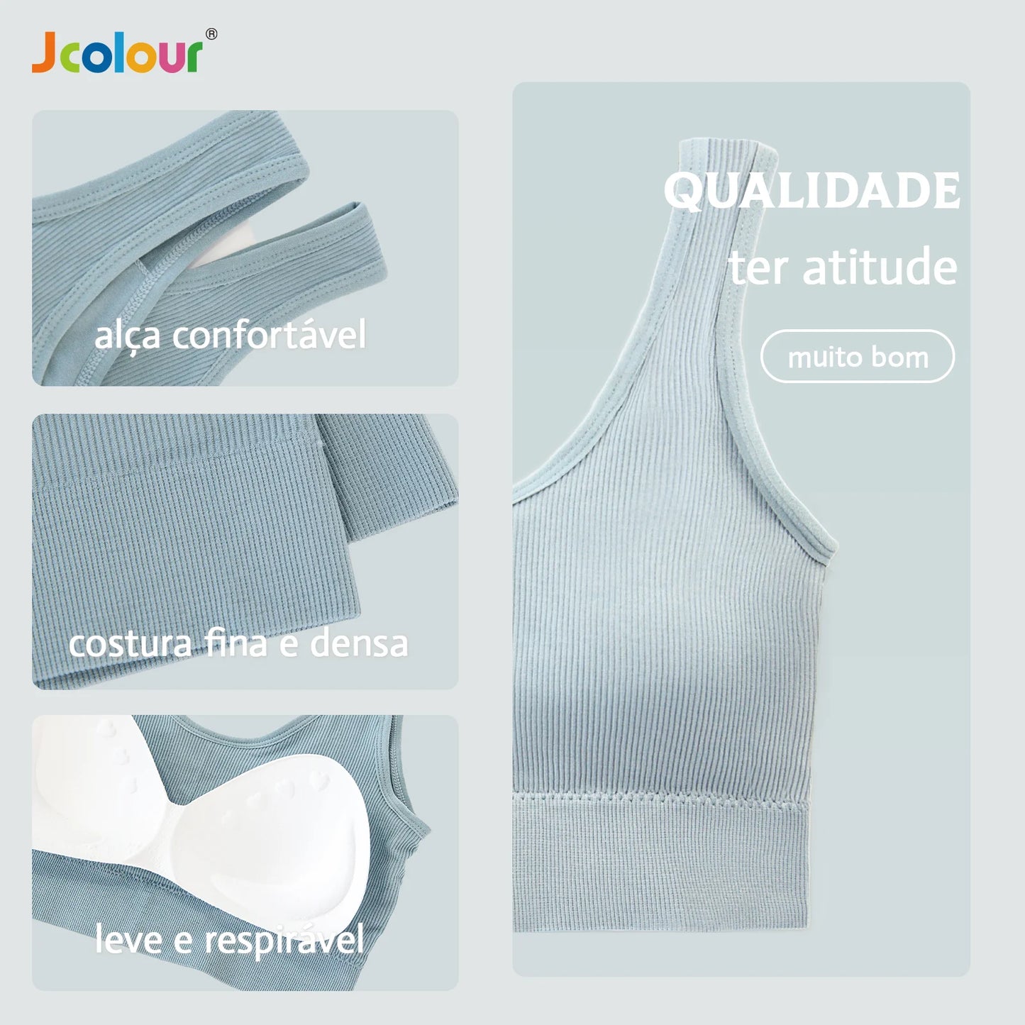 Free Shipping 3 Jcolour Solid Color Solid Sports Bra Sports Bra for Women