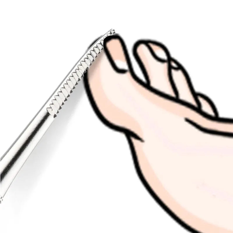 Toe Nail File Foot Nail Care Hook Ingrown Double Ended Ingrown Toe Correction Lifter File Manicure Pedicure Toenails Feet Tool
