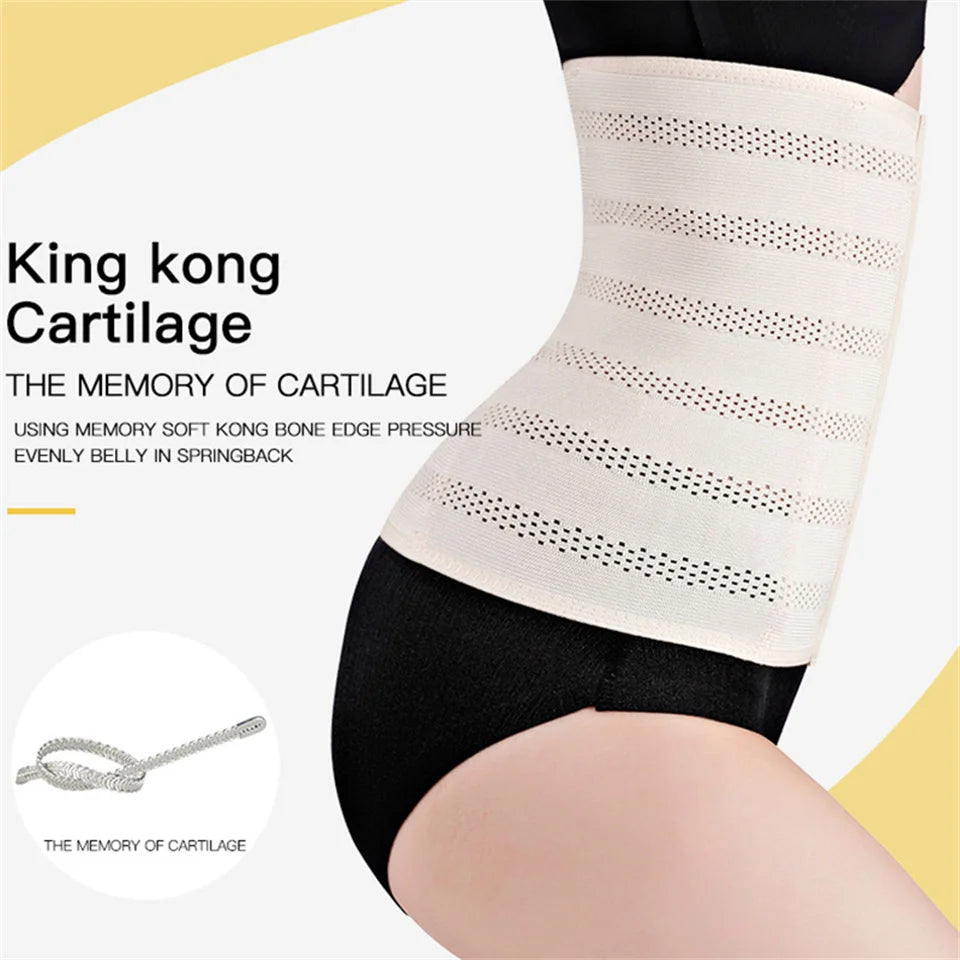 Women's Underwear Mesh Breathable Waist Trainer Shapers Original Colombian Abdomen Control Girdles Woman Steel Bones Shapewear