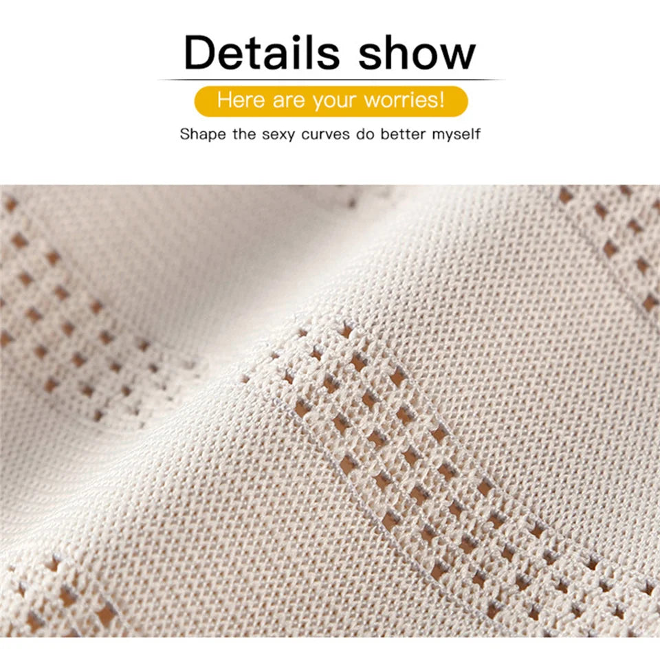 Women's Underwear Mesh Breathable Waist Trainer Shapers Original Colombian Abdomen Control Girdles Woman Steel Bones Shapewear