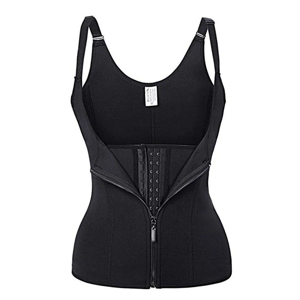 Kit Colete e Cinta Modeladora Redutora Medidas Neotex Hot Shapers